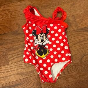 Disney Red Minnie Mouse‎ Swimsuit